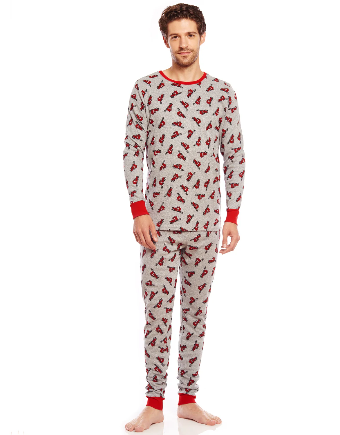 Mens Cotton Pajamas - Image 2
