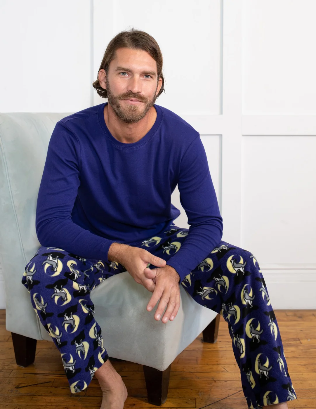 Men's Fleece Animal Set - Image 8
