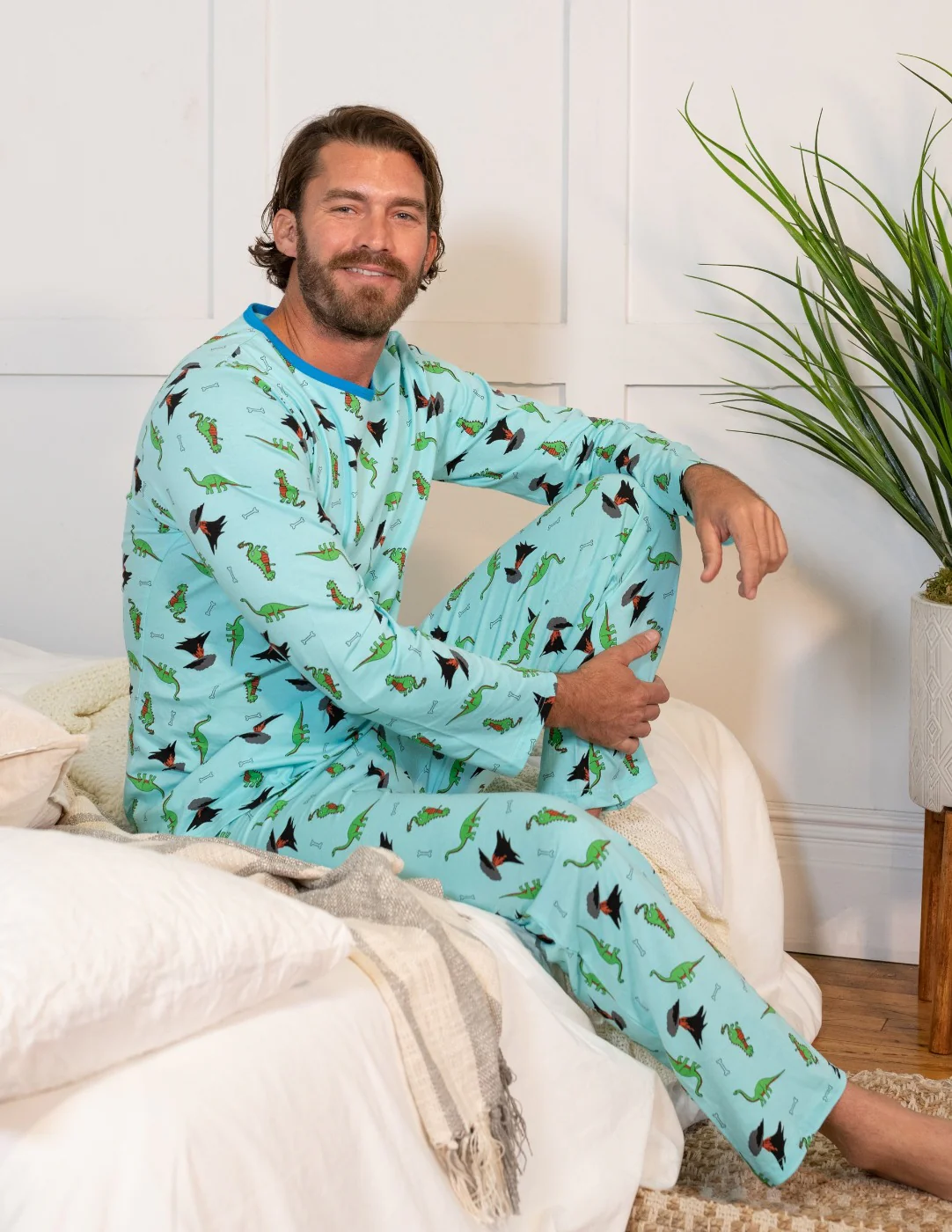 Men's Loose Fit Animal Pajamas - Image 10