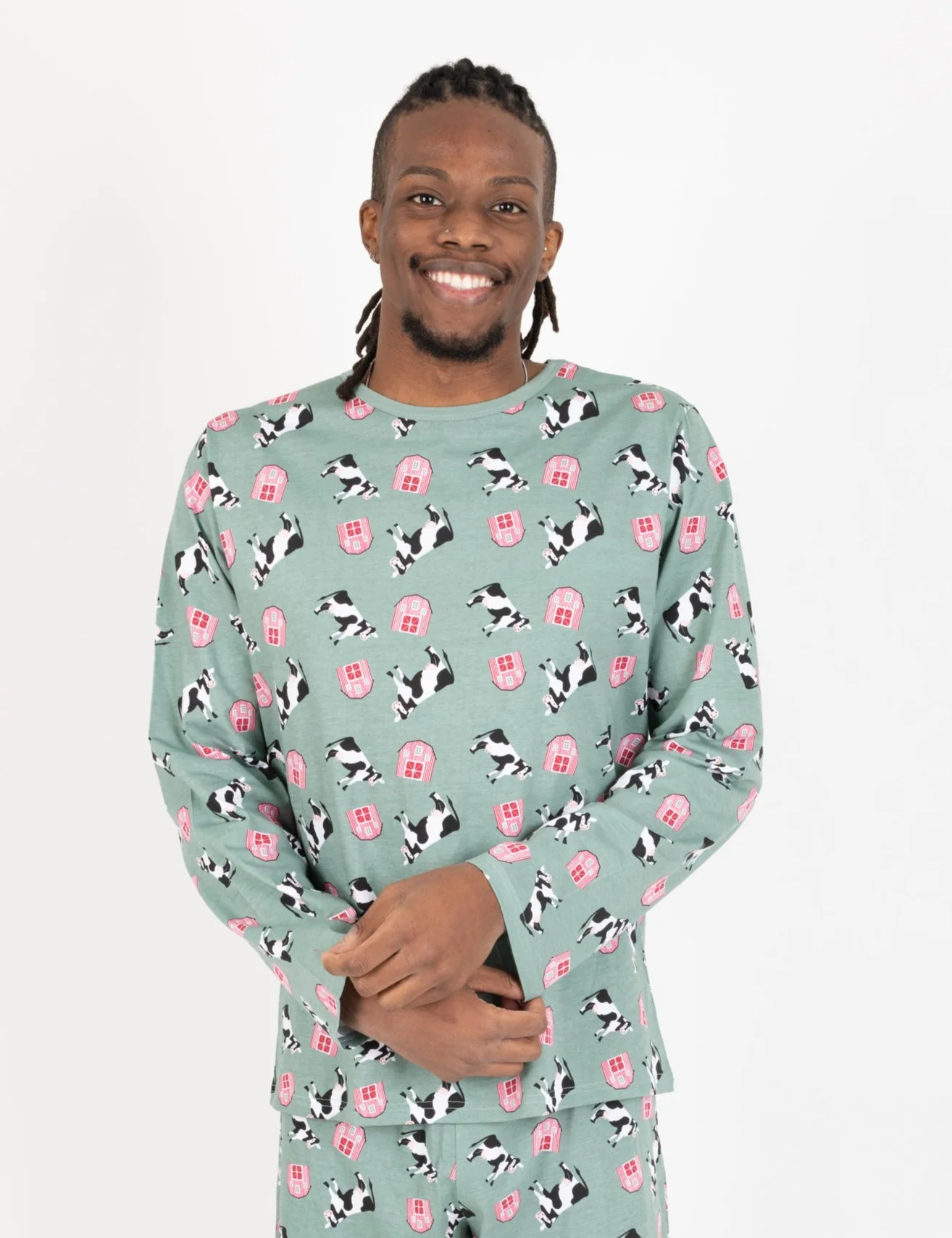 Men's Loose Fit Animal Pajamas - Image 5