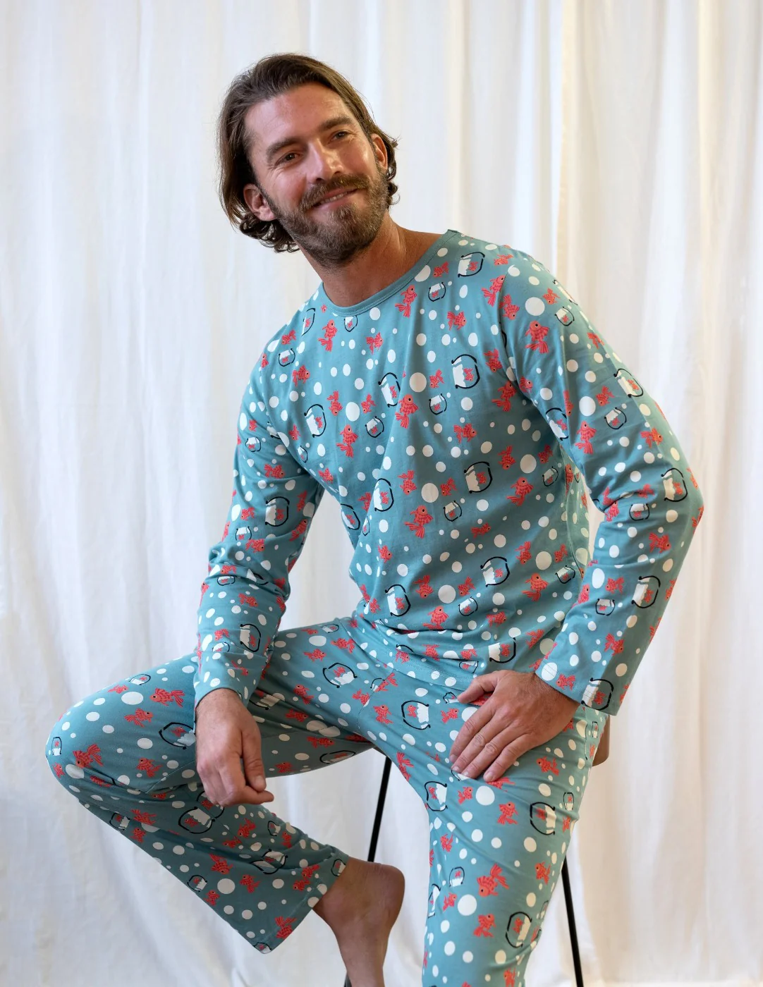 Men's Loose Fit Animal Pajamas - Image 6