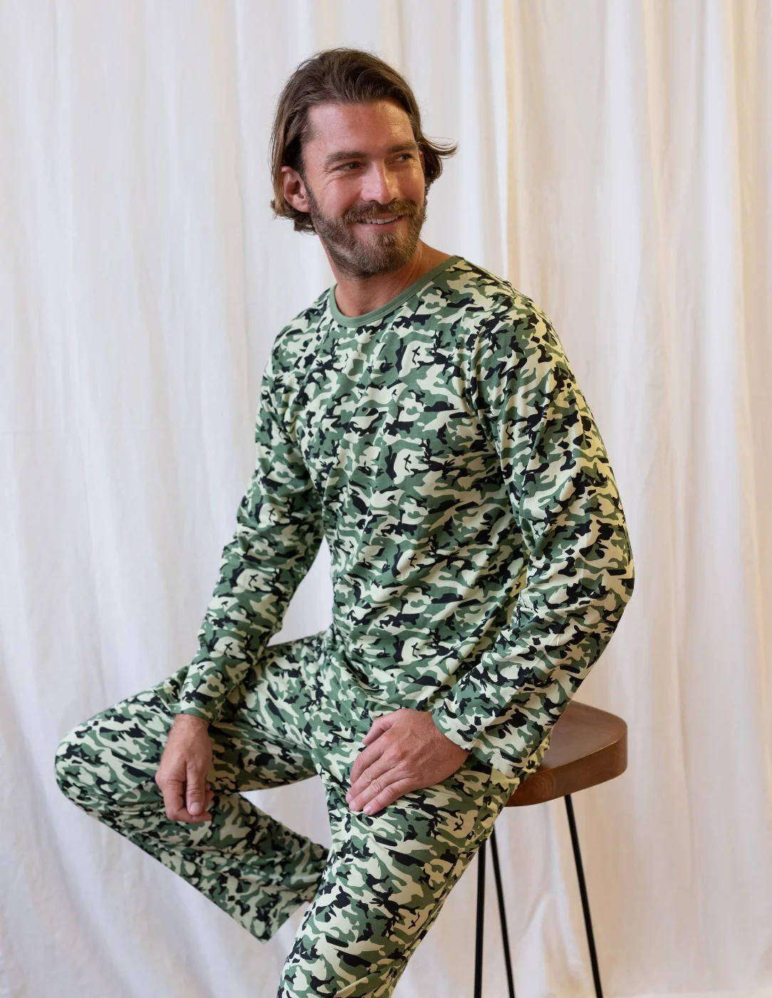 Men's Loose Fit Cotton Pajamas - Image 8
