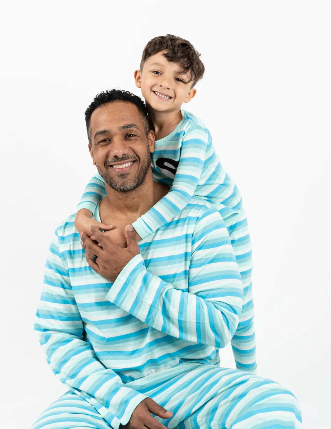 Mens Loose Fit Orca Stripes Pajamas - Image 3