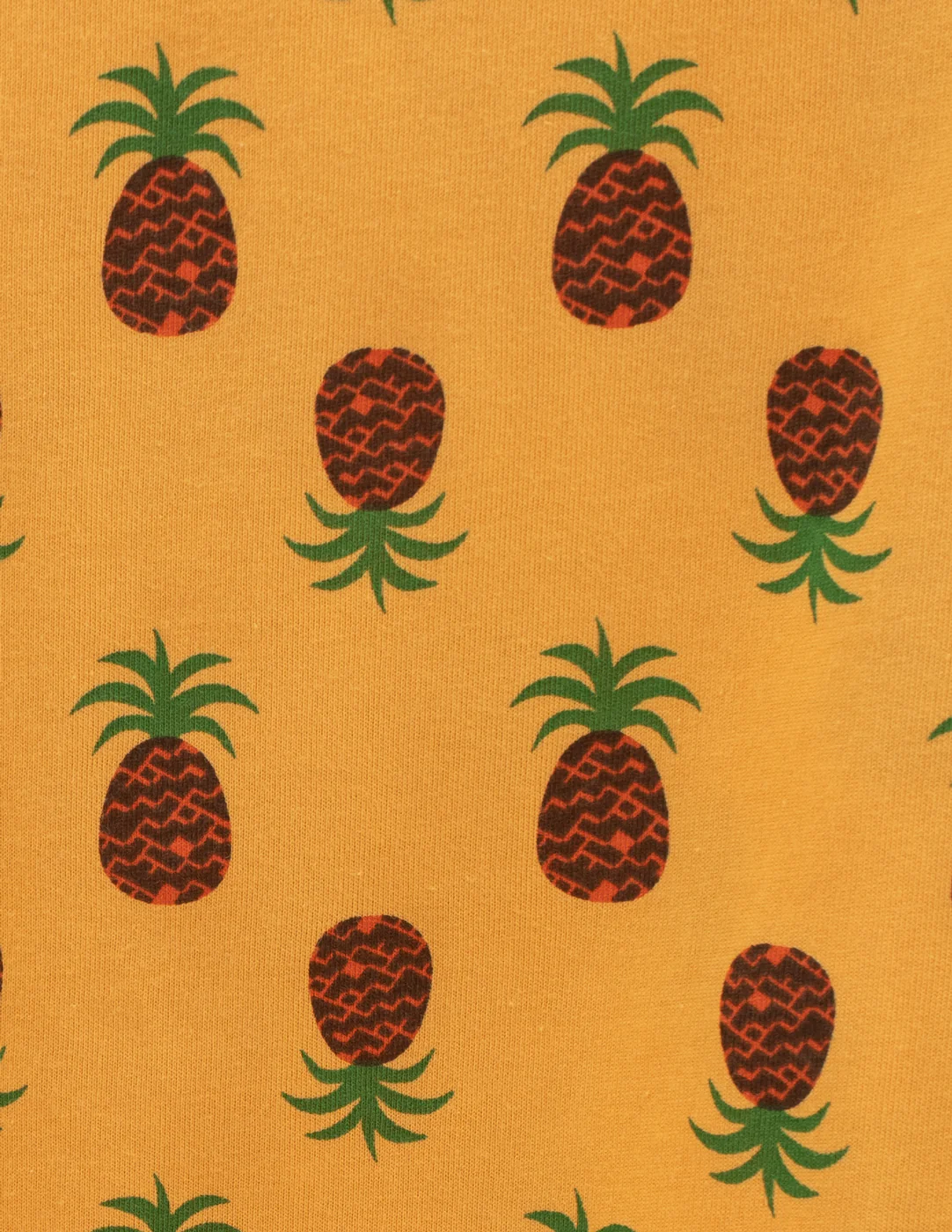 Mens Loose Fit Pineapple Pajamas - Image 3