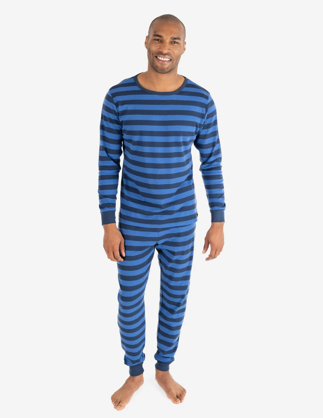 Men's Cotton Stripes Pajamas - Image 8