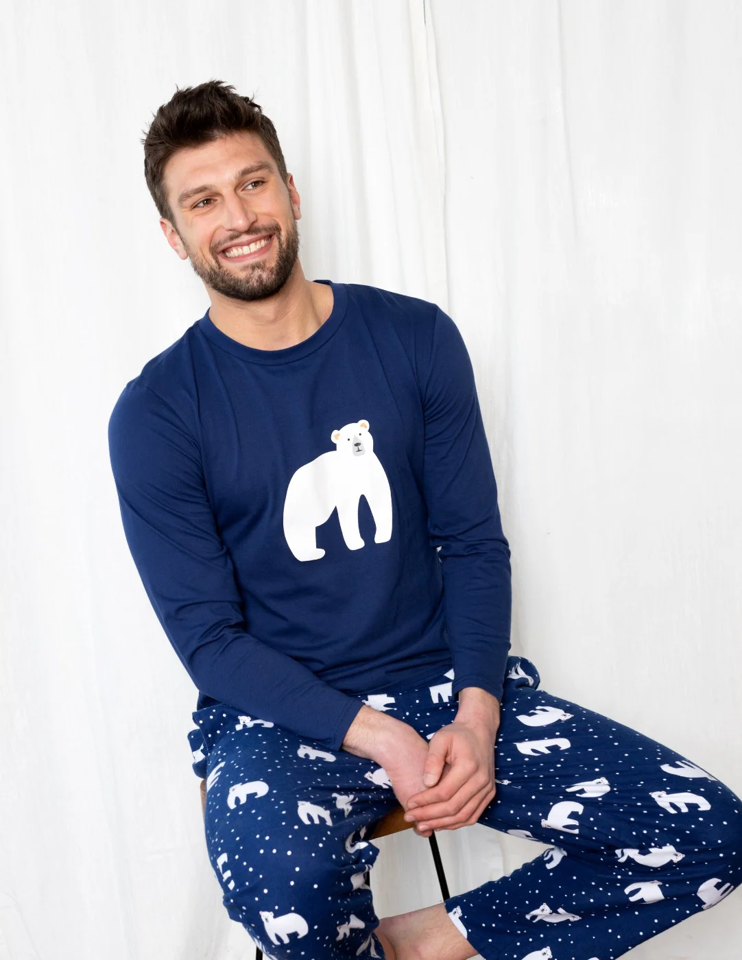 Men's Animal Print Flannel Sets - Image 3