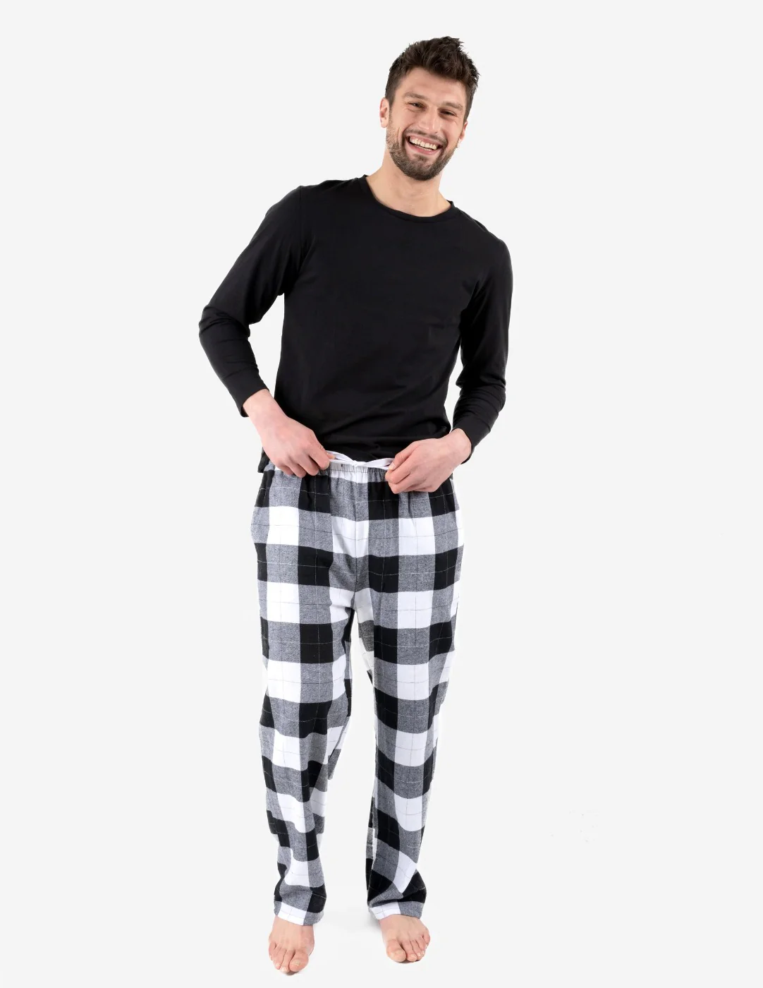 Men's Print Flannel Sets - Image 5