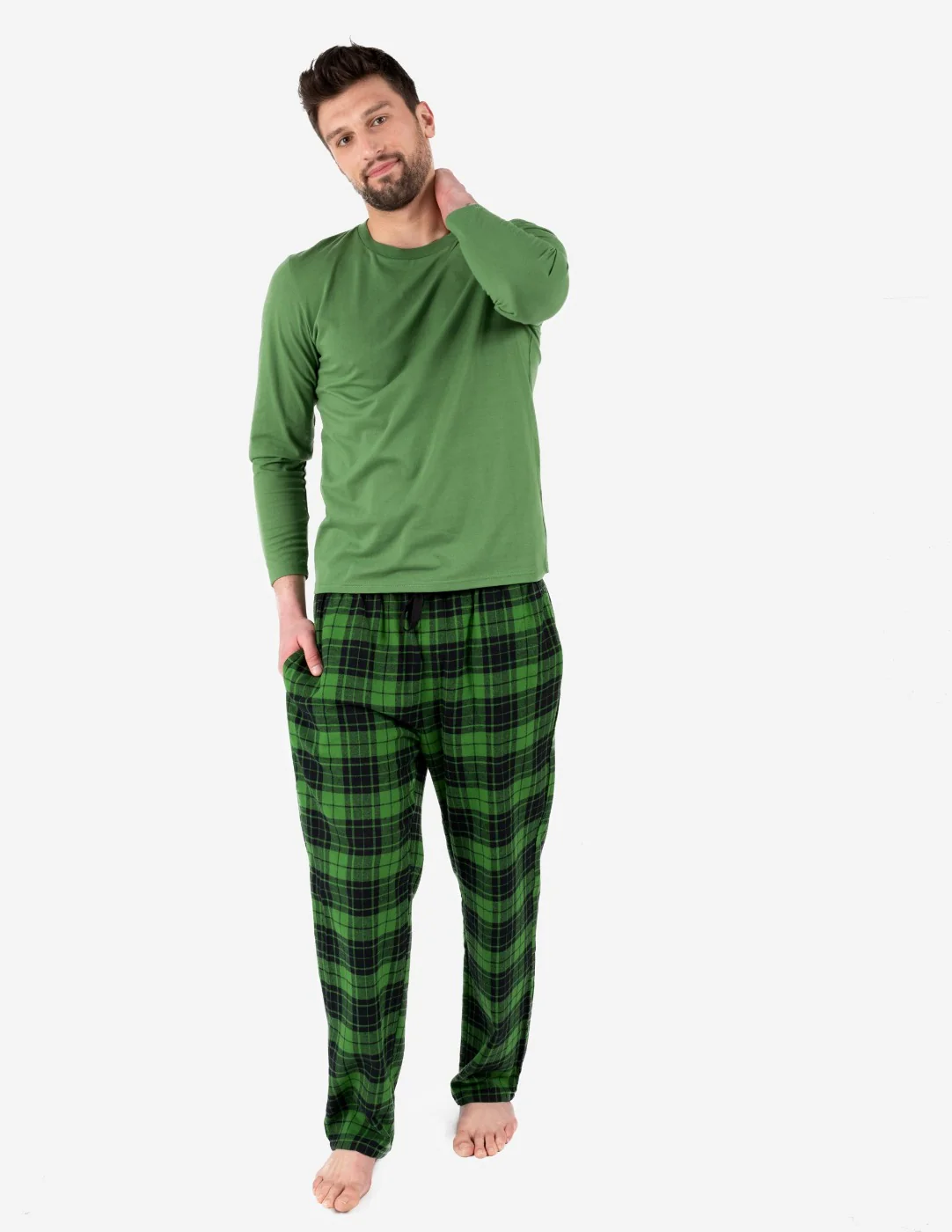 Men's Print Flannel Sets - Image 7