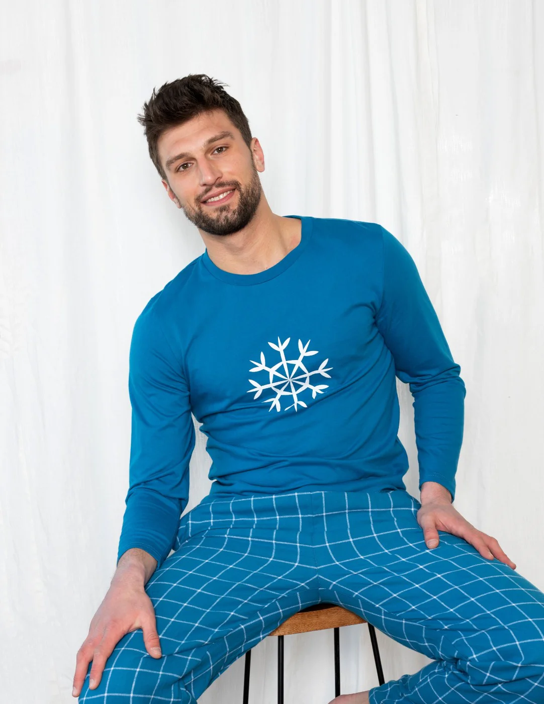 Men's Print Flannel Sets - Image 8
