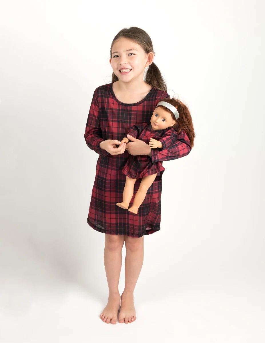 Matching Girl & Doll Nightgowns - Image 11