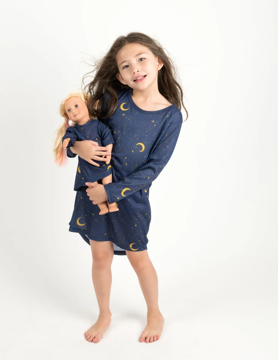 Matching Girl & Doll Nightgowns - Image 13