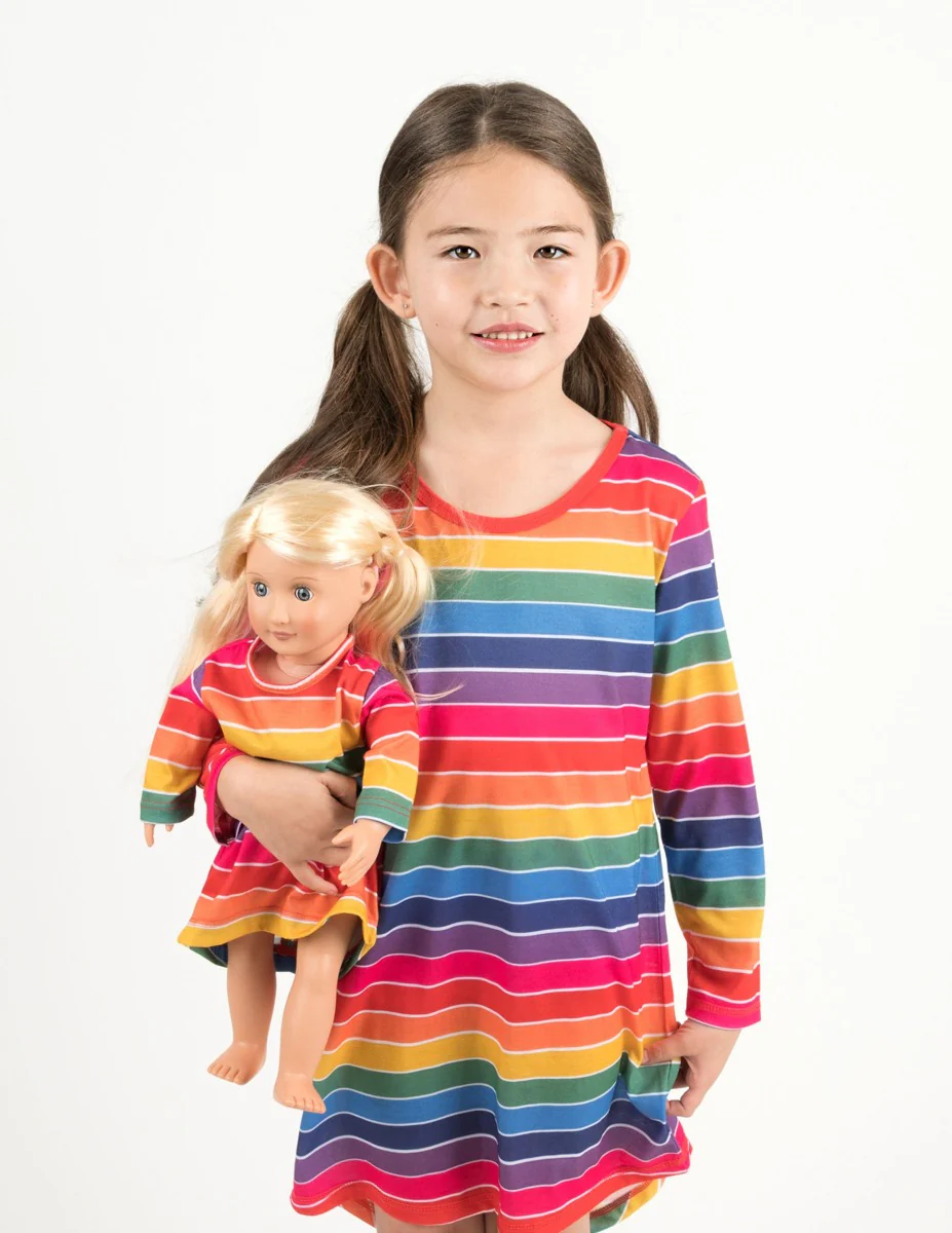 Matching Girl & Doll Nightgowns - Image 15