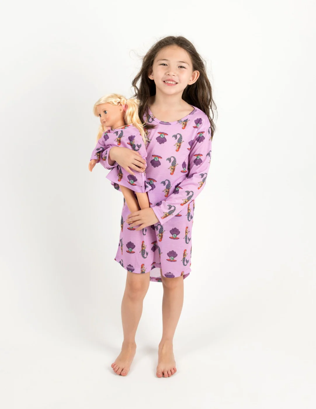 Matching Girl & Doll Nightgowns - Image 4