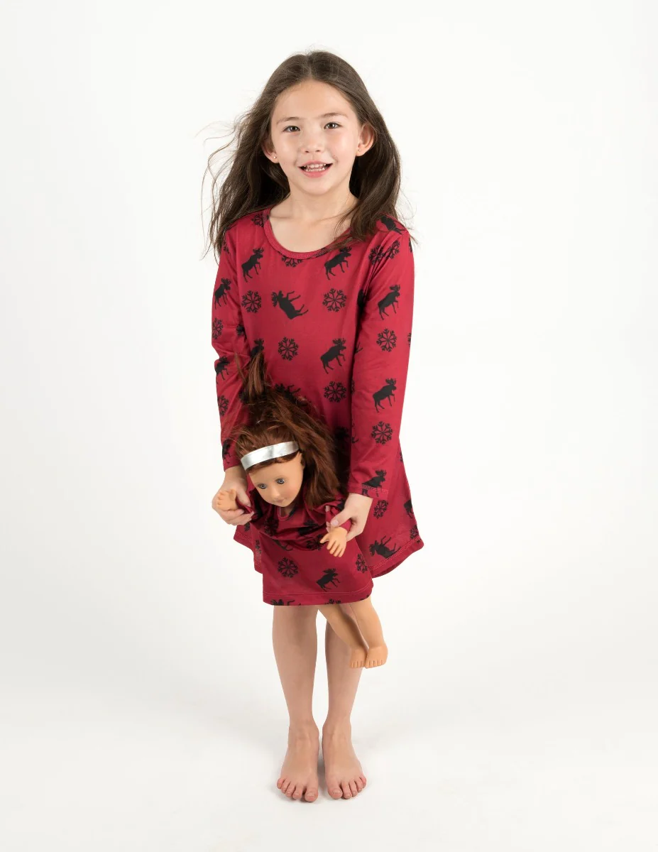 Matching Girl & Doll Nightgowns - Image 5