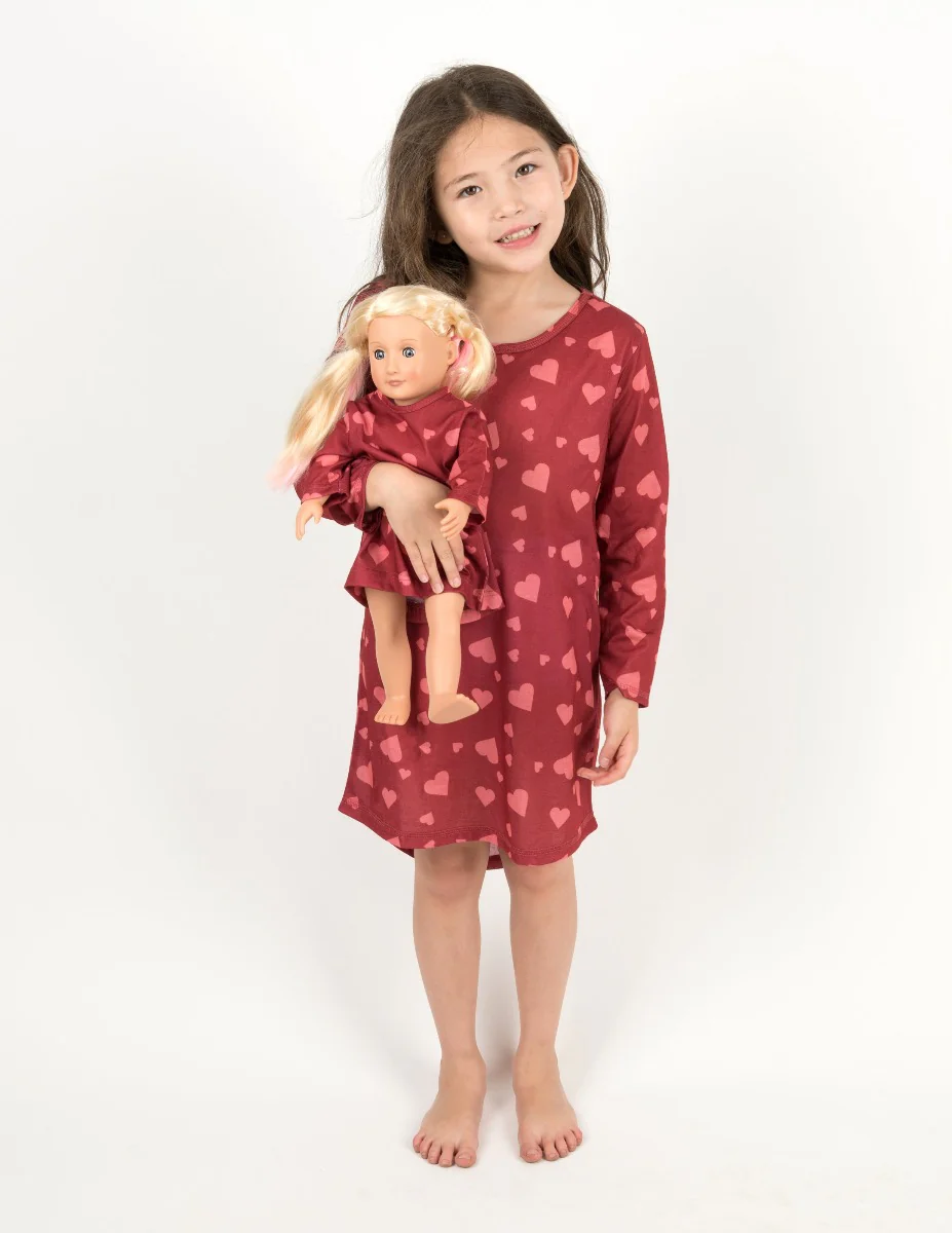 Matching Girl & Doll Nightgowns - Image 9