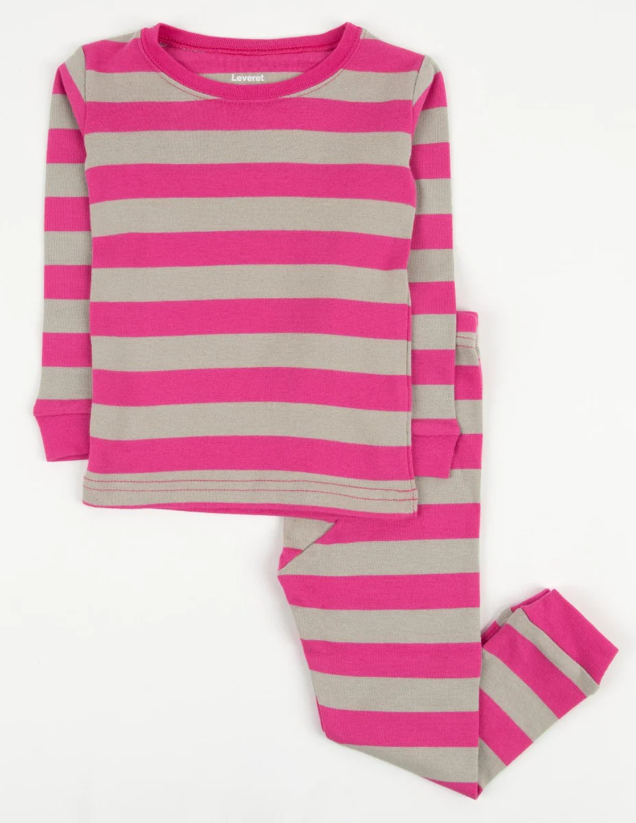 Pink Striped Pajamas - Image 4