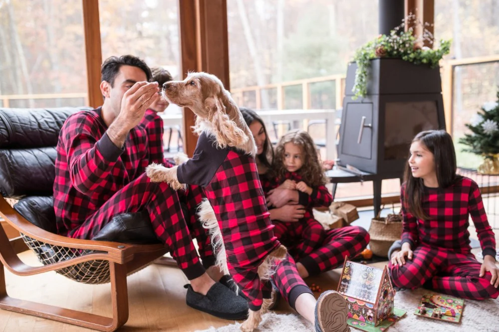 Dog Plaid Pajamas - Image 3