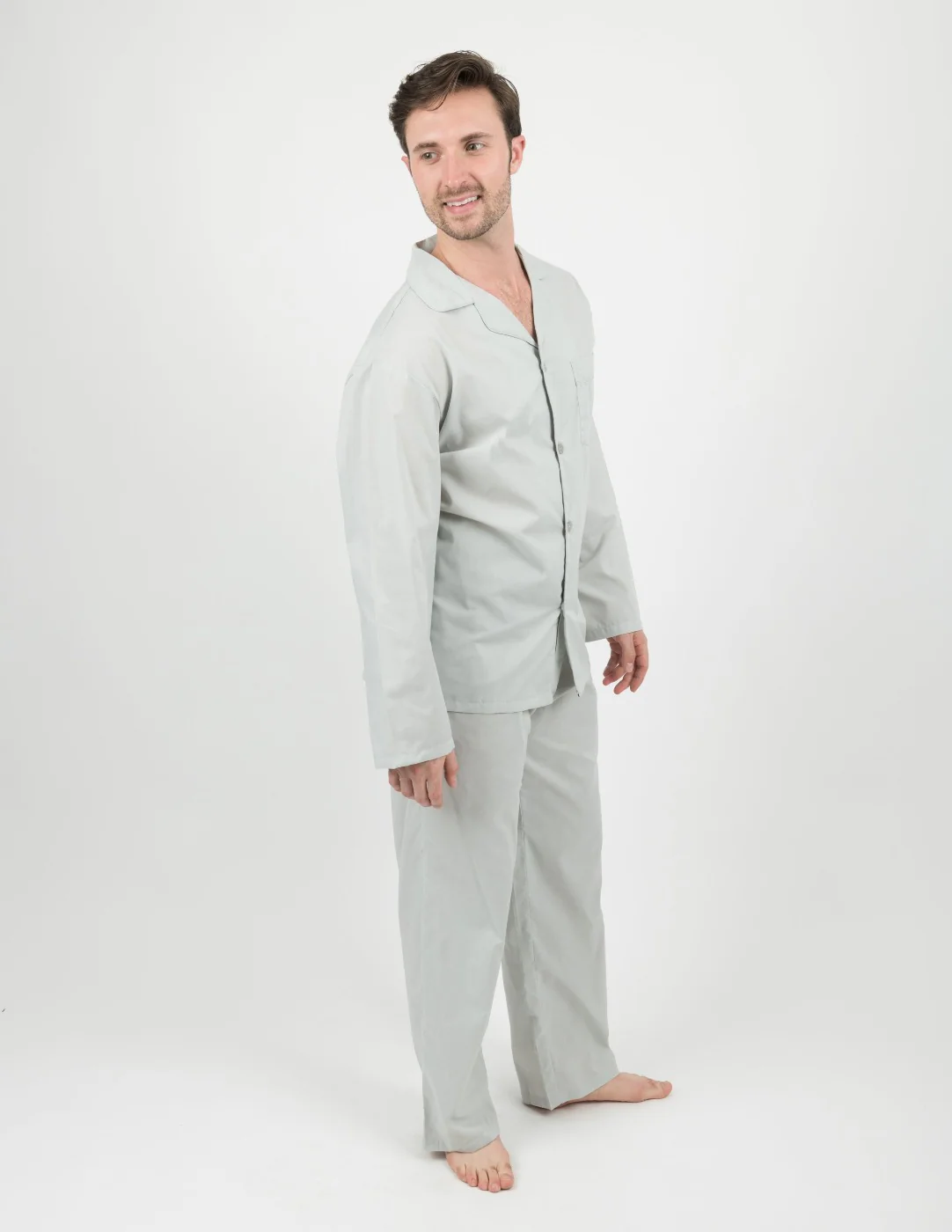 Men's Classic Button Down Pajamas - Image 2