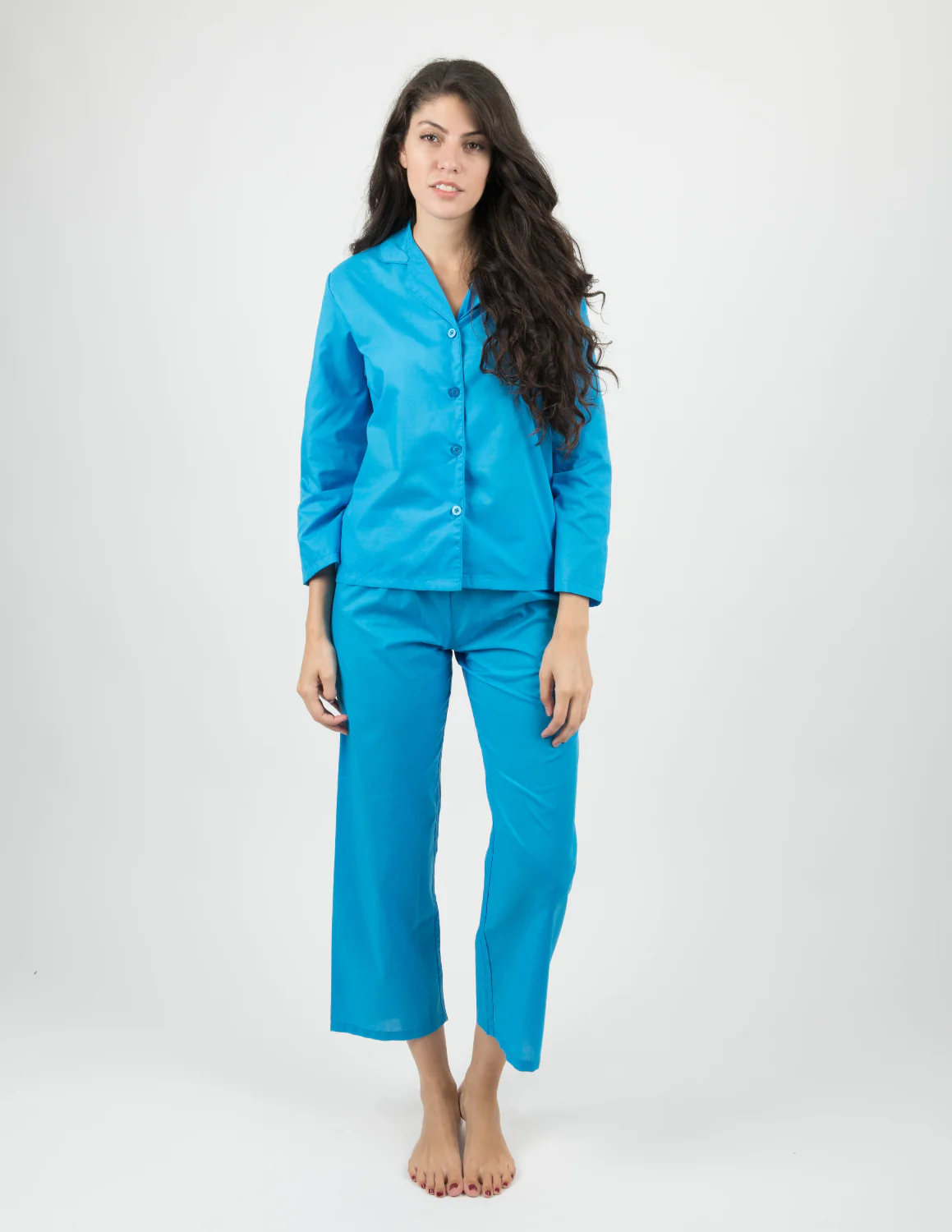 Women's Clearance Classic Button Down Pajamas - Image 3