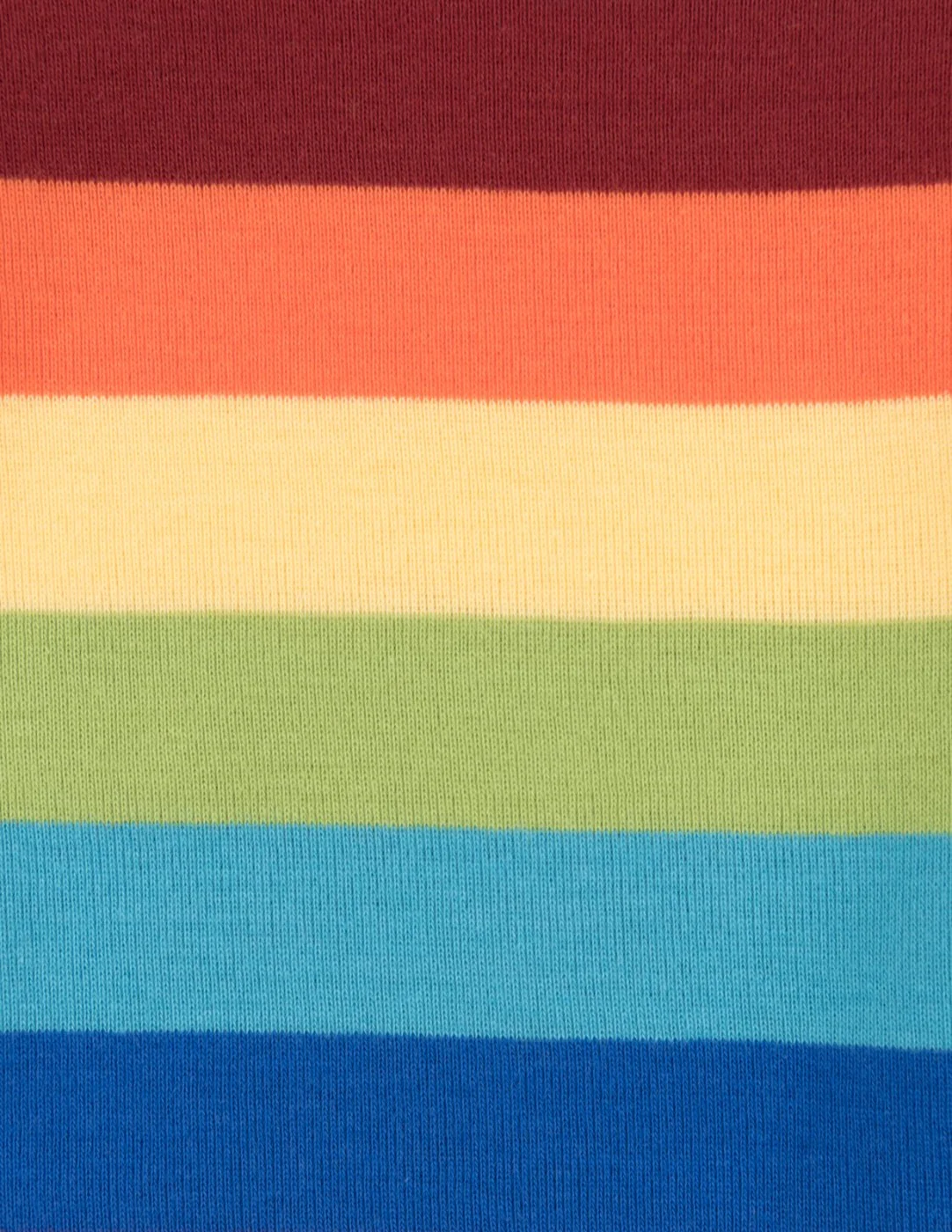 Short Sleeve Rainbow Cotton Pajamas - Image 10