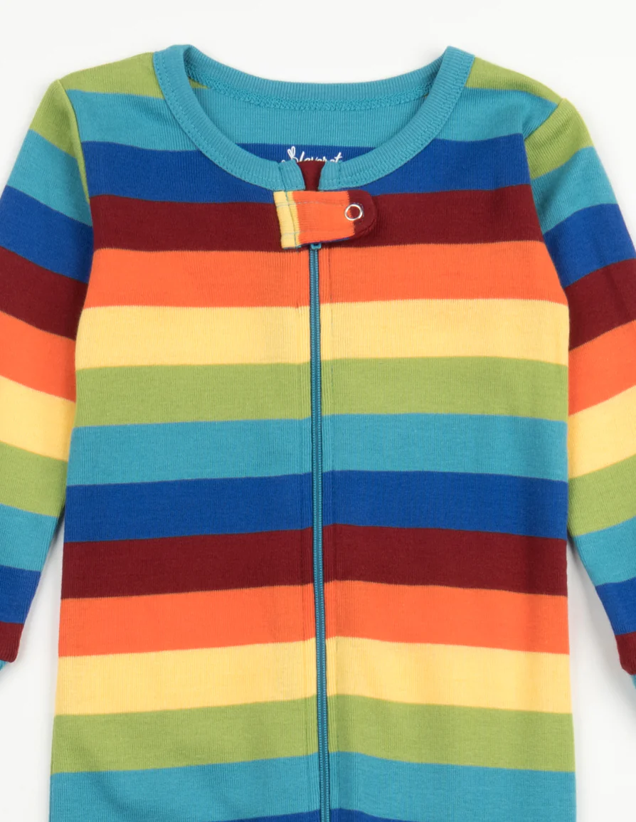 Baby Footed Rainbow Pajamas - Image 7