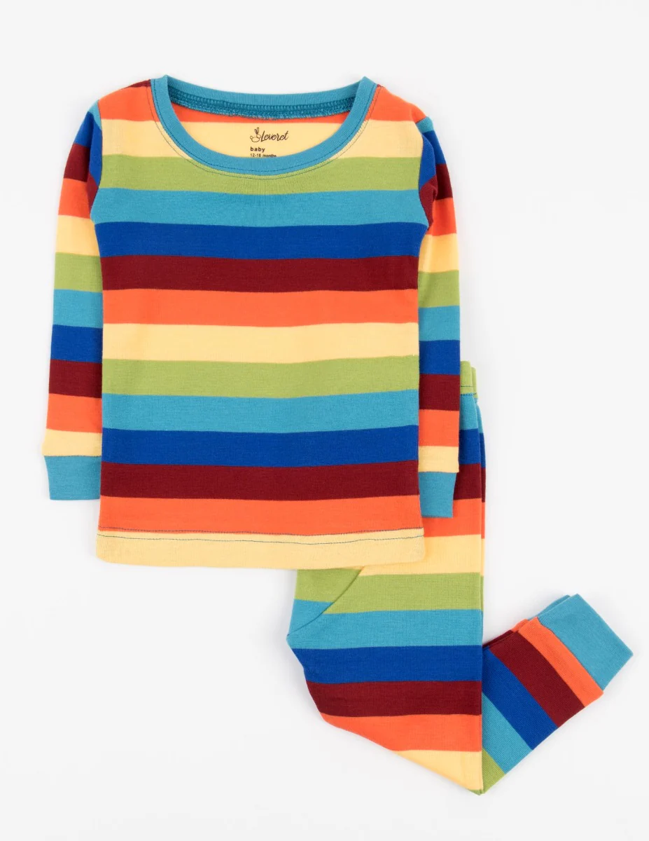 Rainbow Cotton Pajamas - Image 5