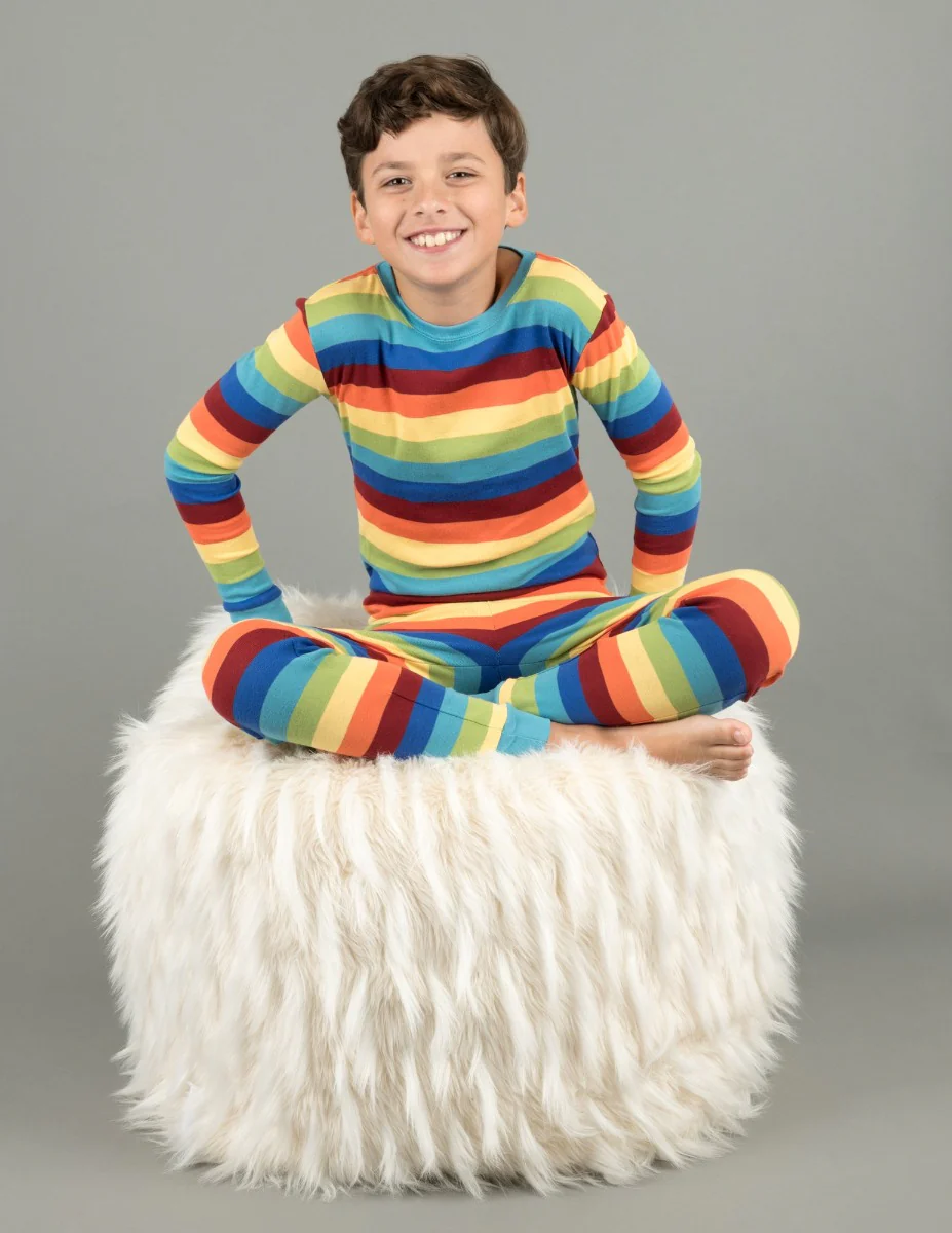 Rainbow Cotton Pajamas - Image 6
