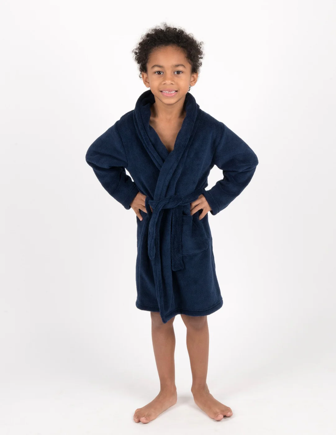 Fleece Shawl Collar Robe - Image 11
