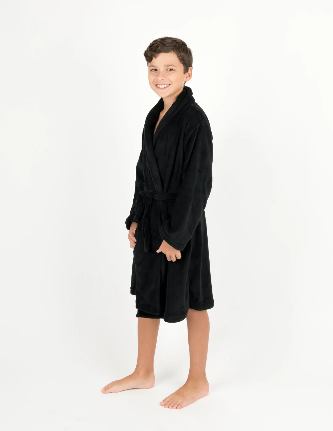 Fleece Shawl Collar Robe - Image 13
