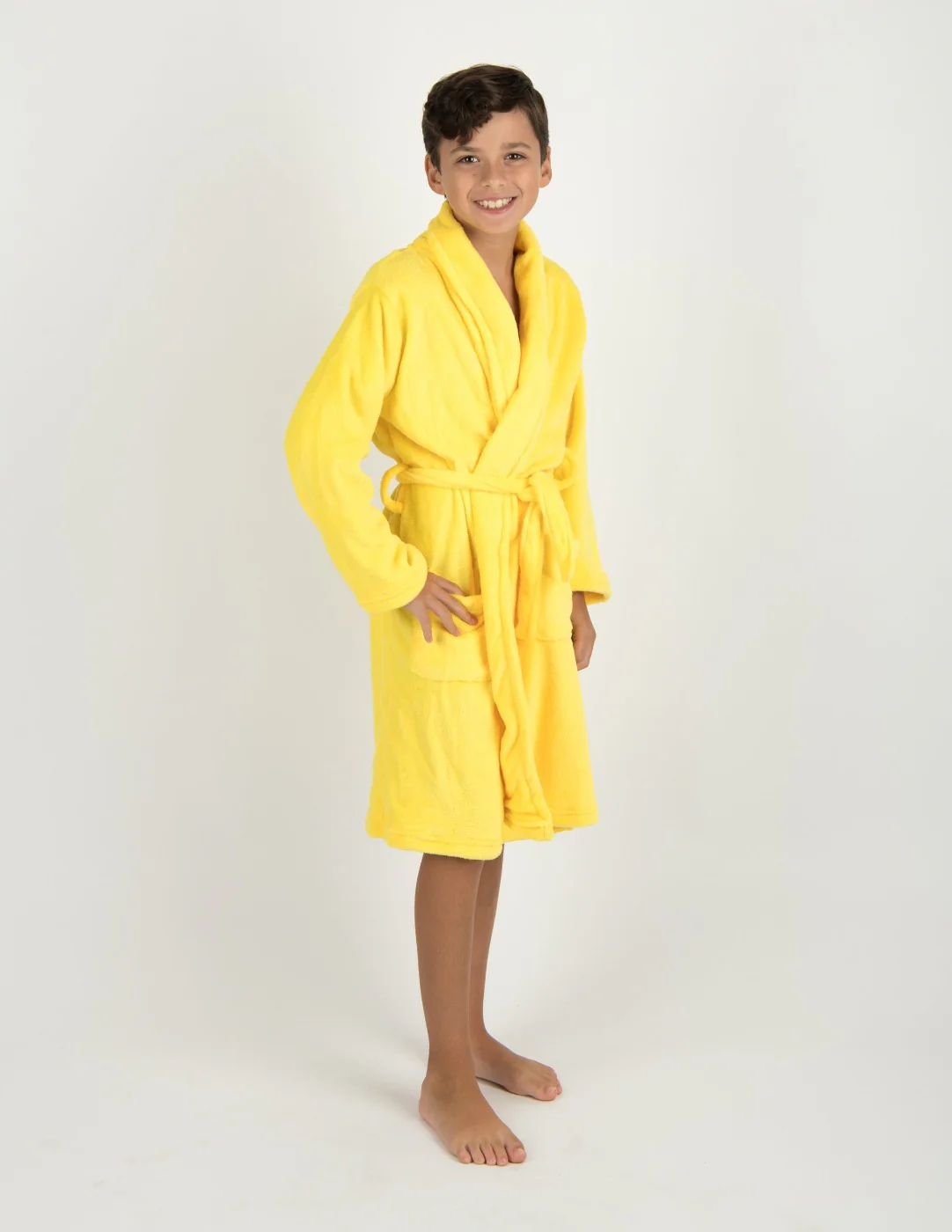 Fleece Shawl Collar Robe - Image 17