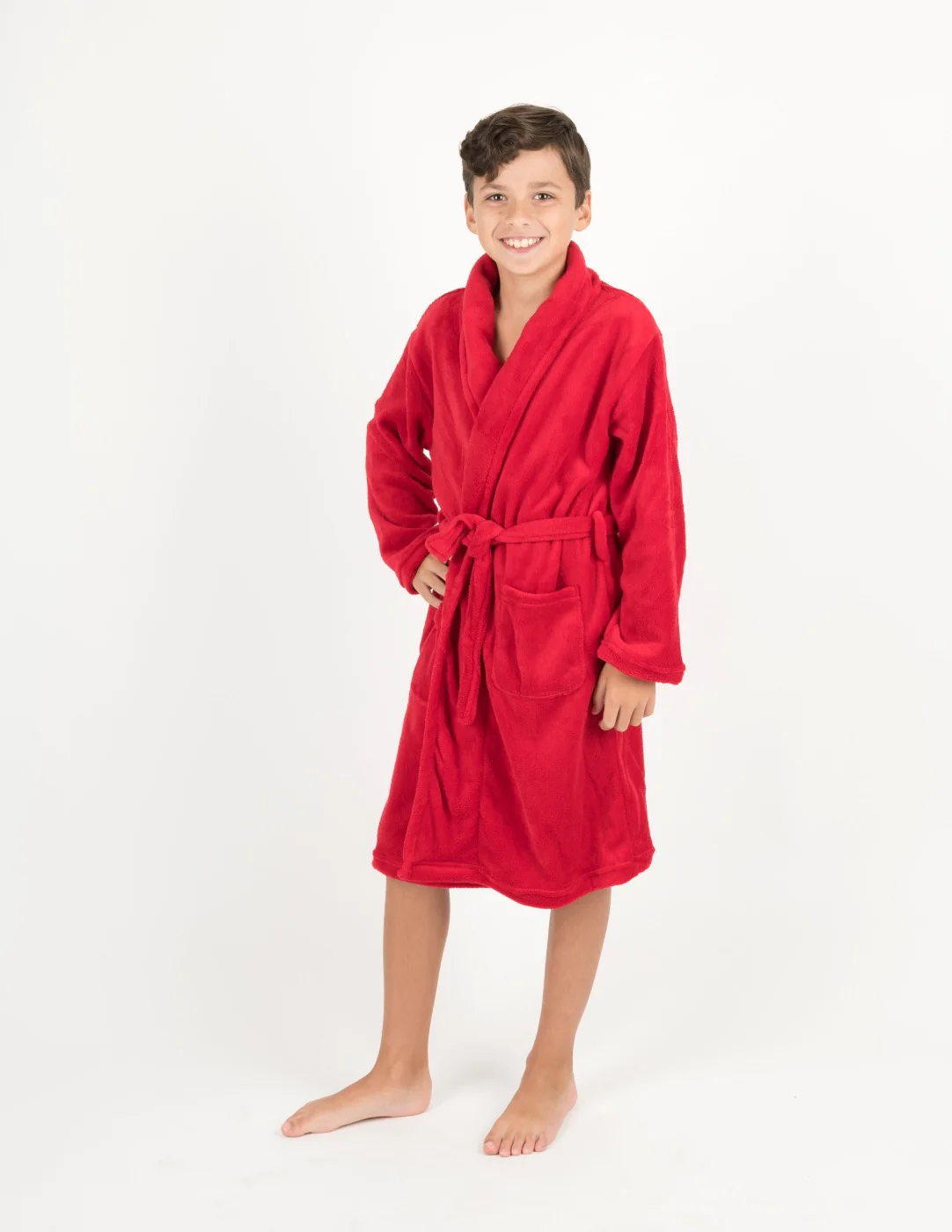 Fleece Shawl Collar Robe - Image 19