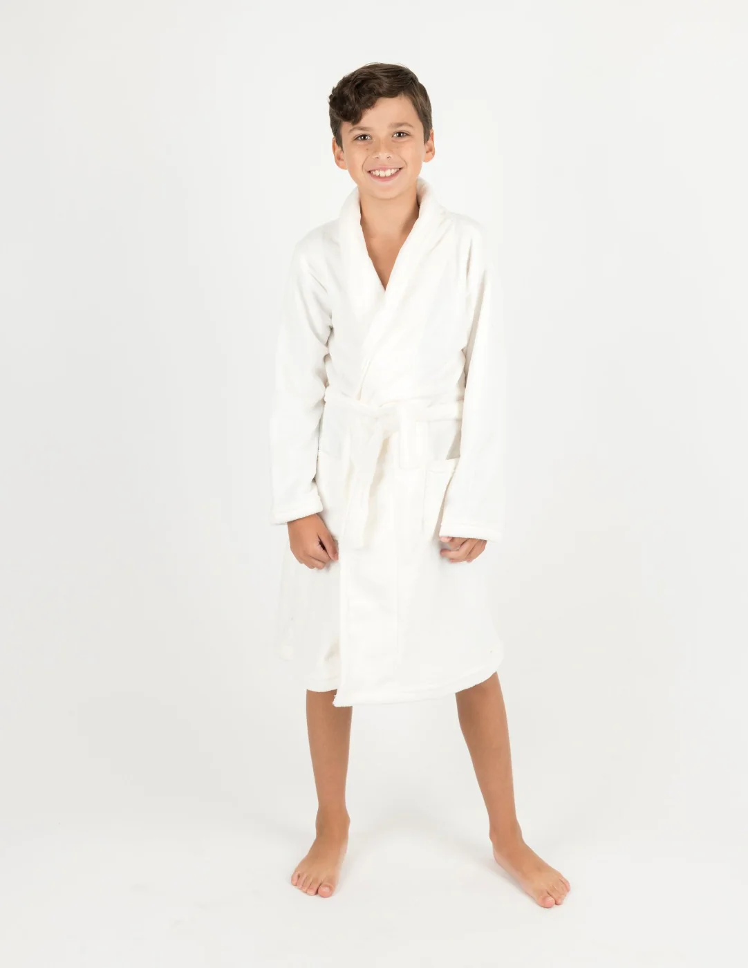 Fleece Shawl Collar Robe - Image 6