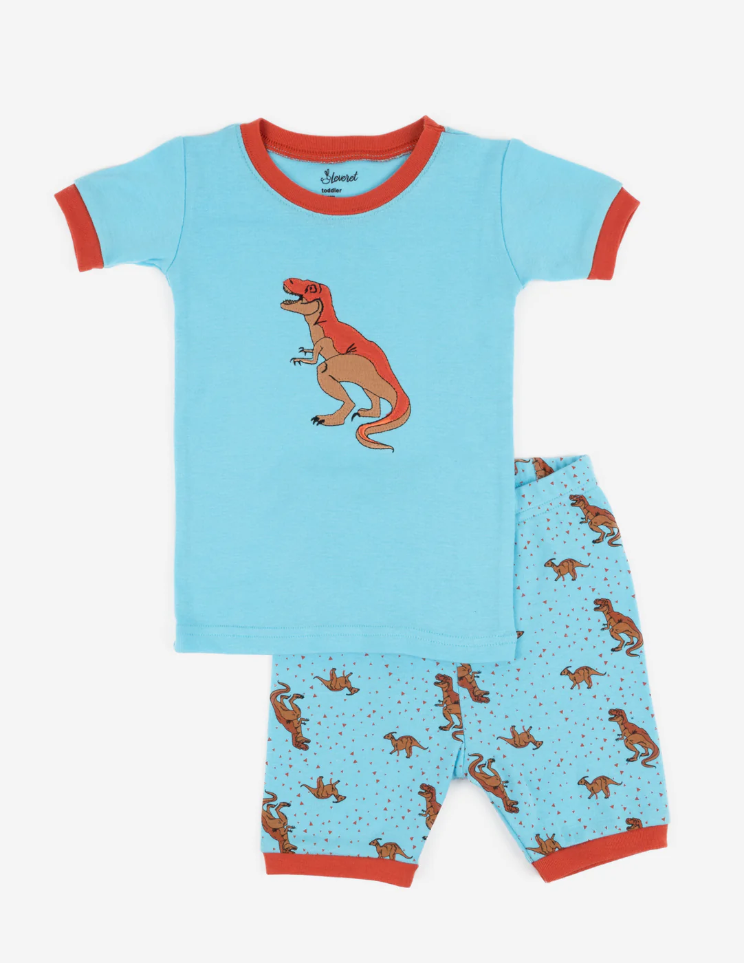 Short Sleeve Cotton Pajamas - Image 4