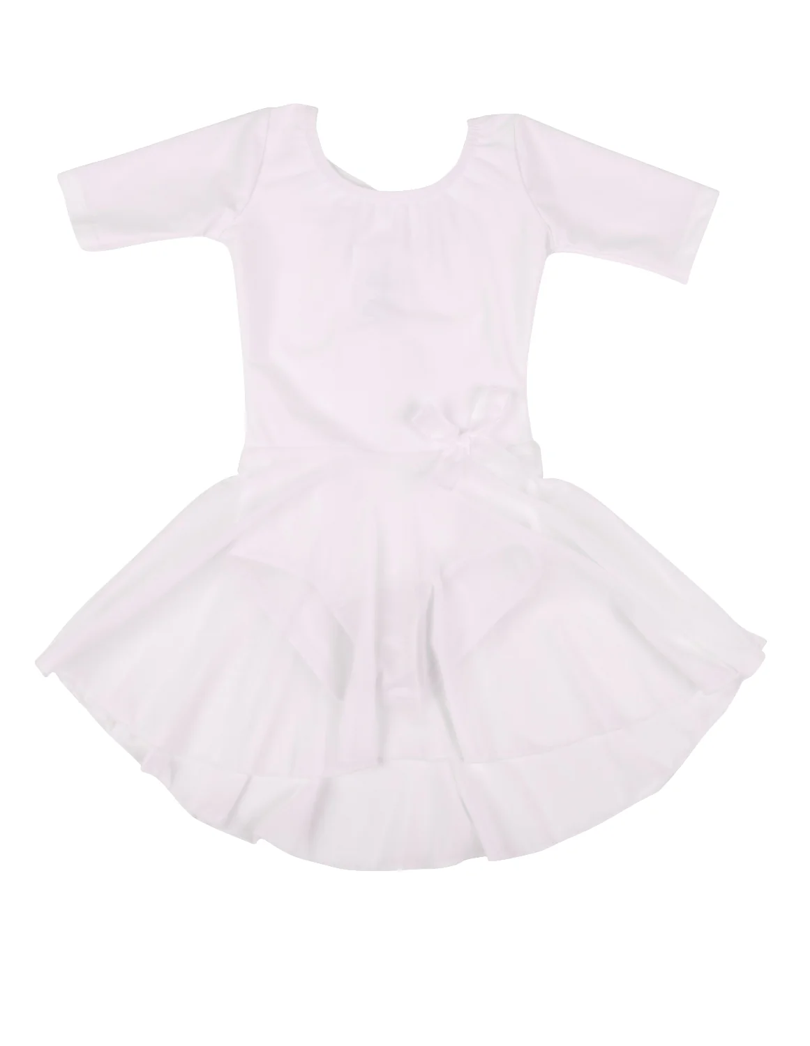 Short Sleeve Skirt Leotard - Image 12