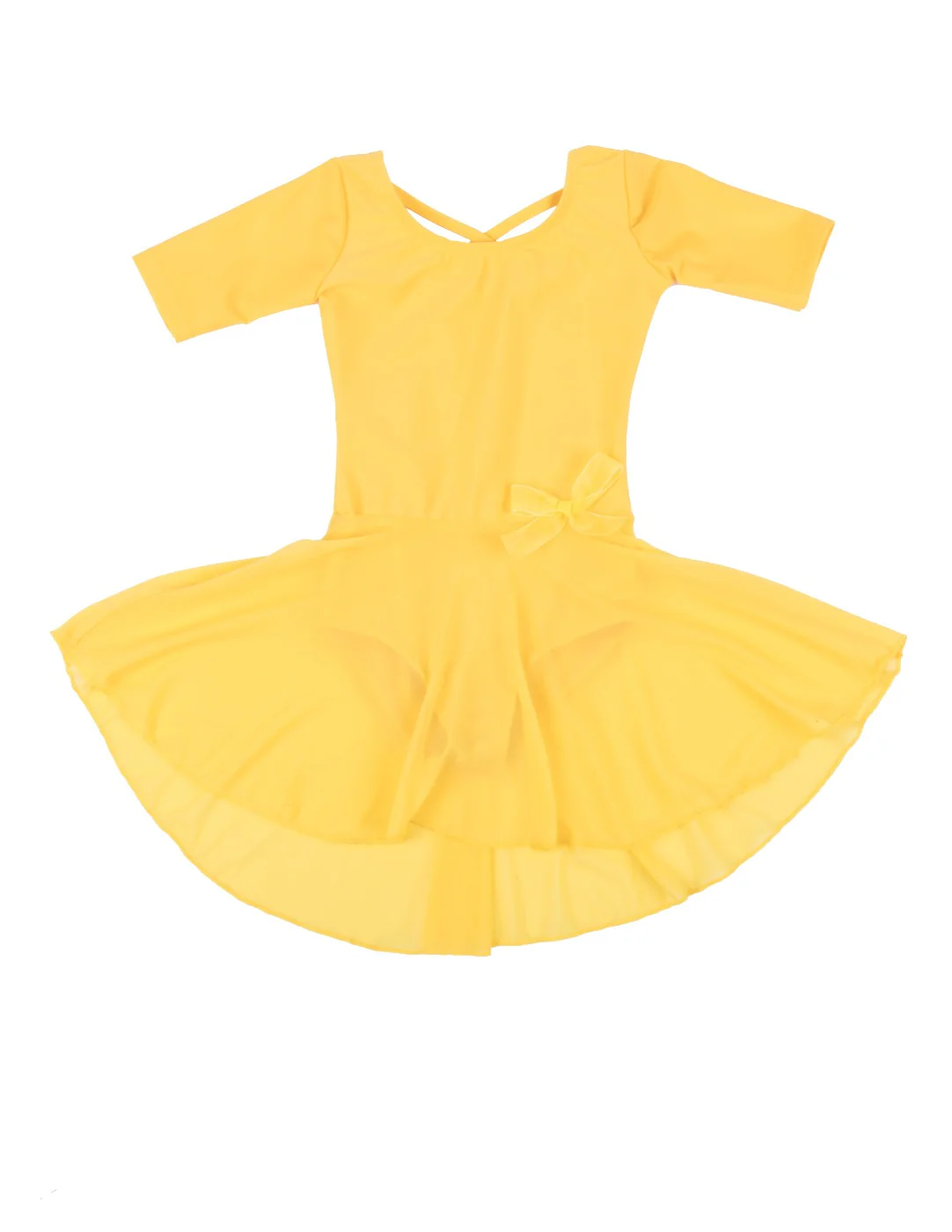 Short Sleeve Skirt Leotard - Image 8