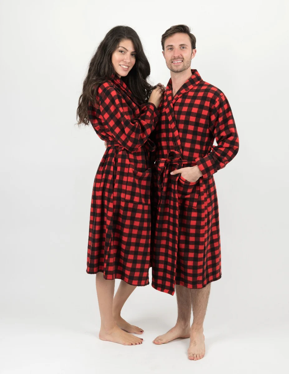 Men's Soft Micro Fleece Bathrobe - Image 11