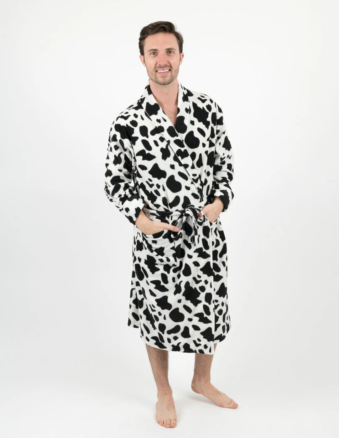 Men's Soft Micro Fleece Bathrobe - Image 15