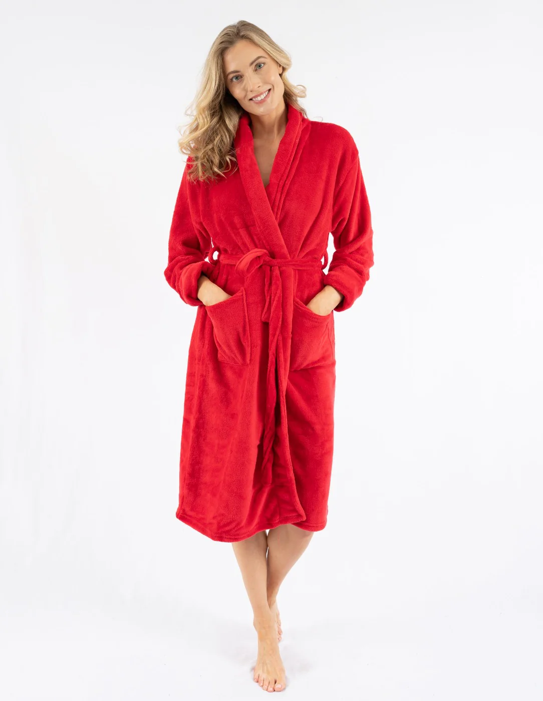 Women's Soft Micro Fleece Bathrobe - Image 12