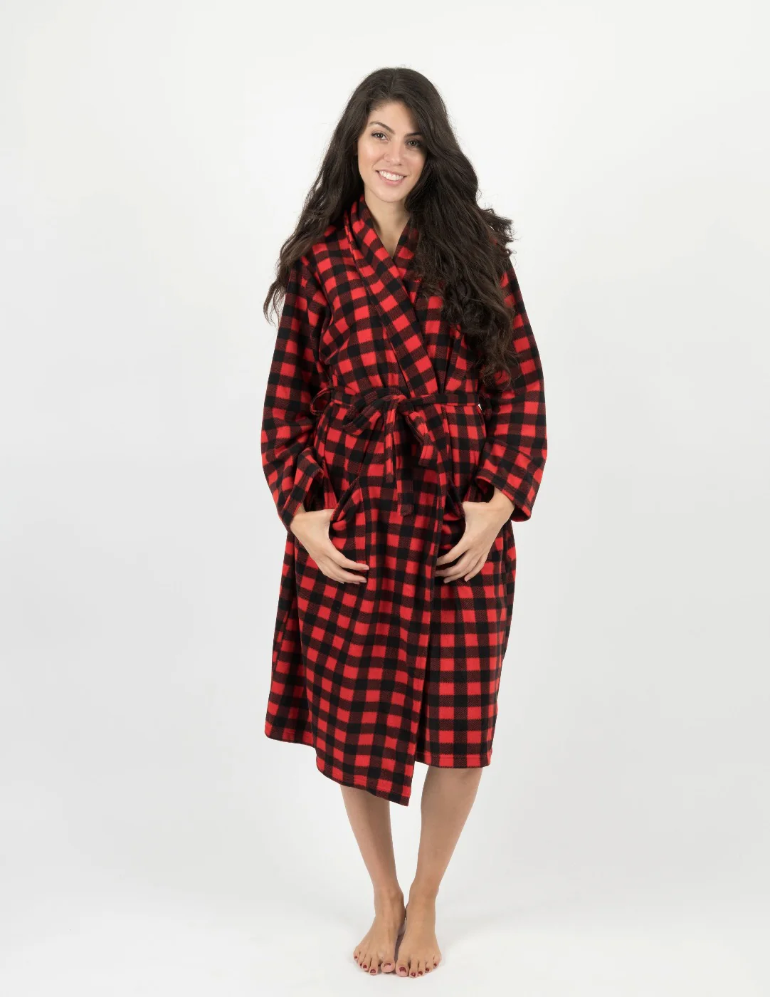 Women's Soft Micro Fleece Bathrobe - Image 13
