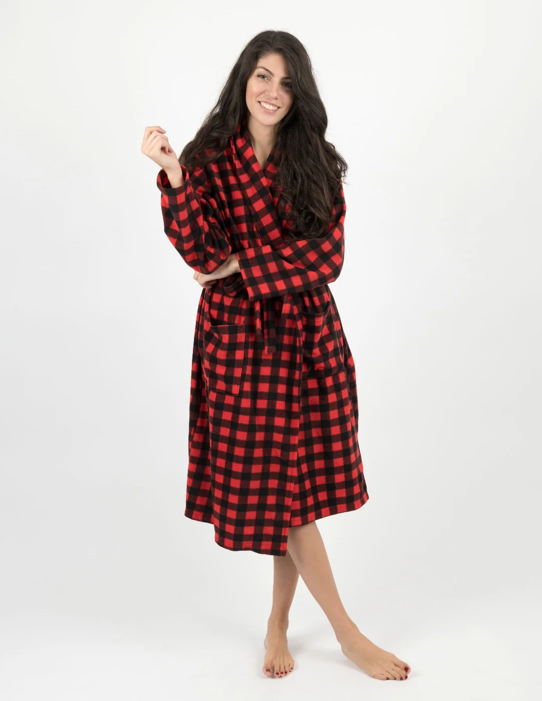 Women's Soft Micro Fleece Bathrobe - Image 15