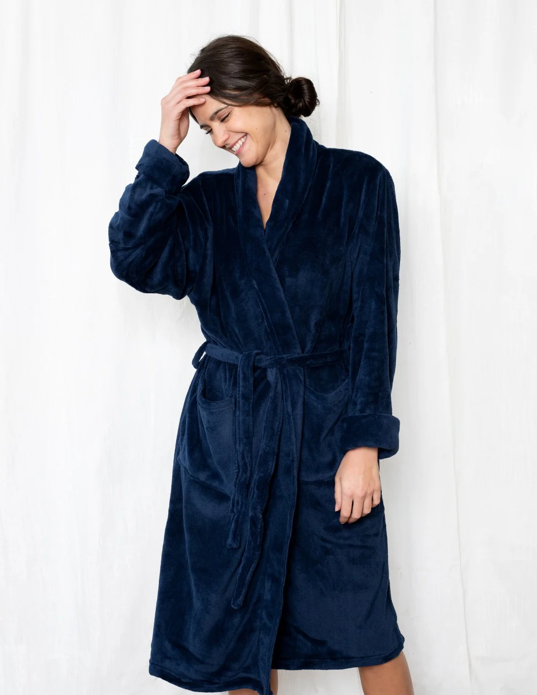 Women's Soft Micro Fleece Bathrobe - Image 16