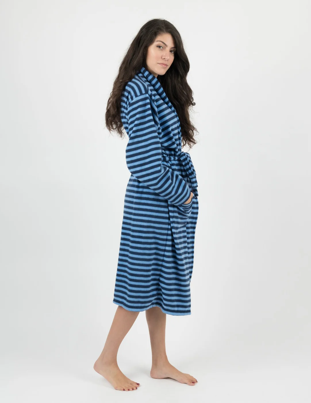Women's Soft Micro Fleece Bathrobe - Image 19