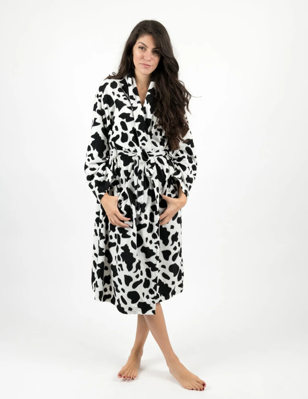 Women's Soft Micro Fleece Bathrobe - Image 24