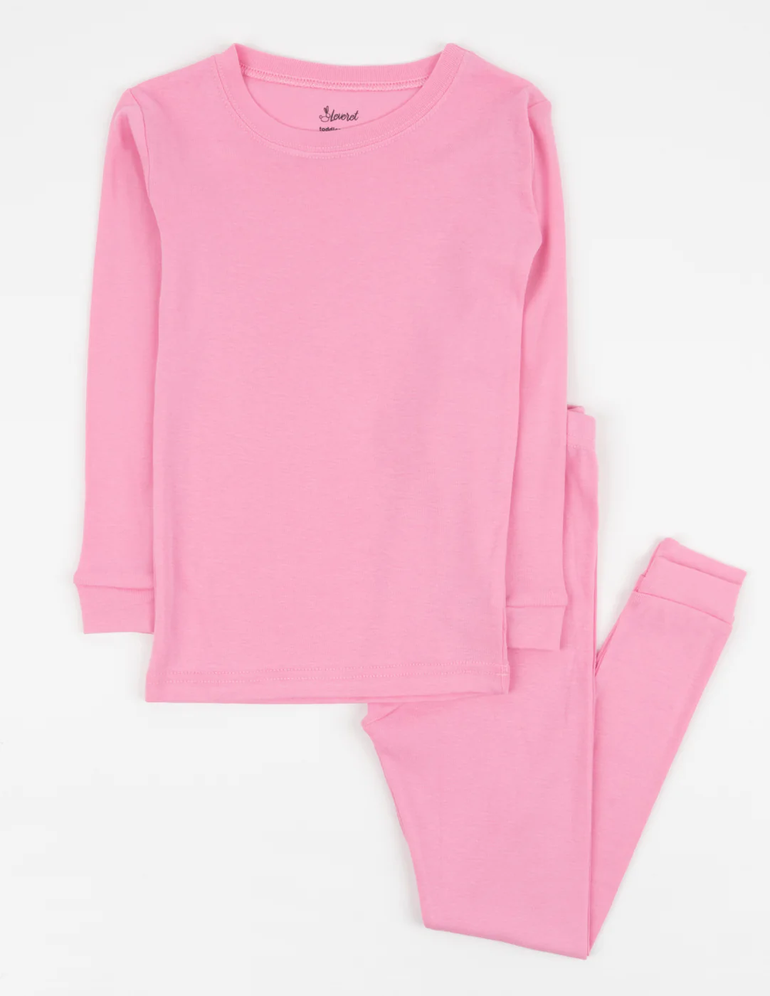 Solid Color Classic Cotton Pajamas - Image 11