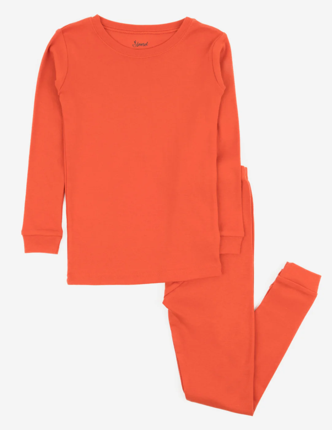 Solid Color Classic Cotton Pajamas - Image 14