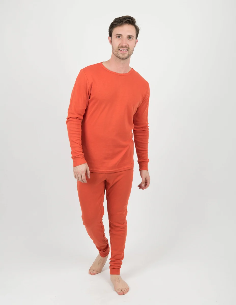 Men's Solid Color Pajamas - Image 20