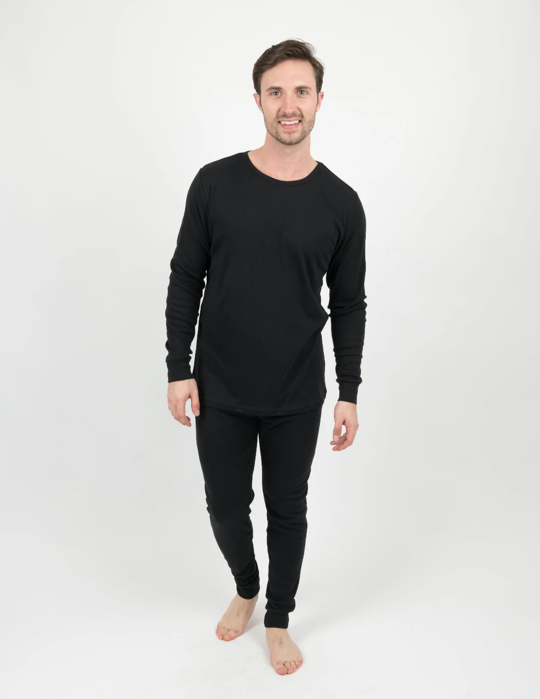 Men's Solid Color Pajamas - Image 22