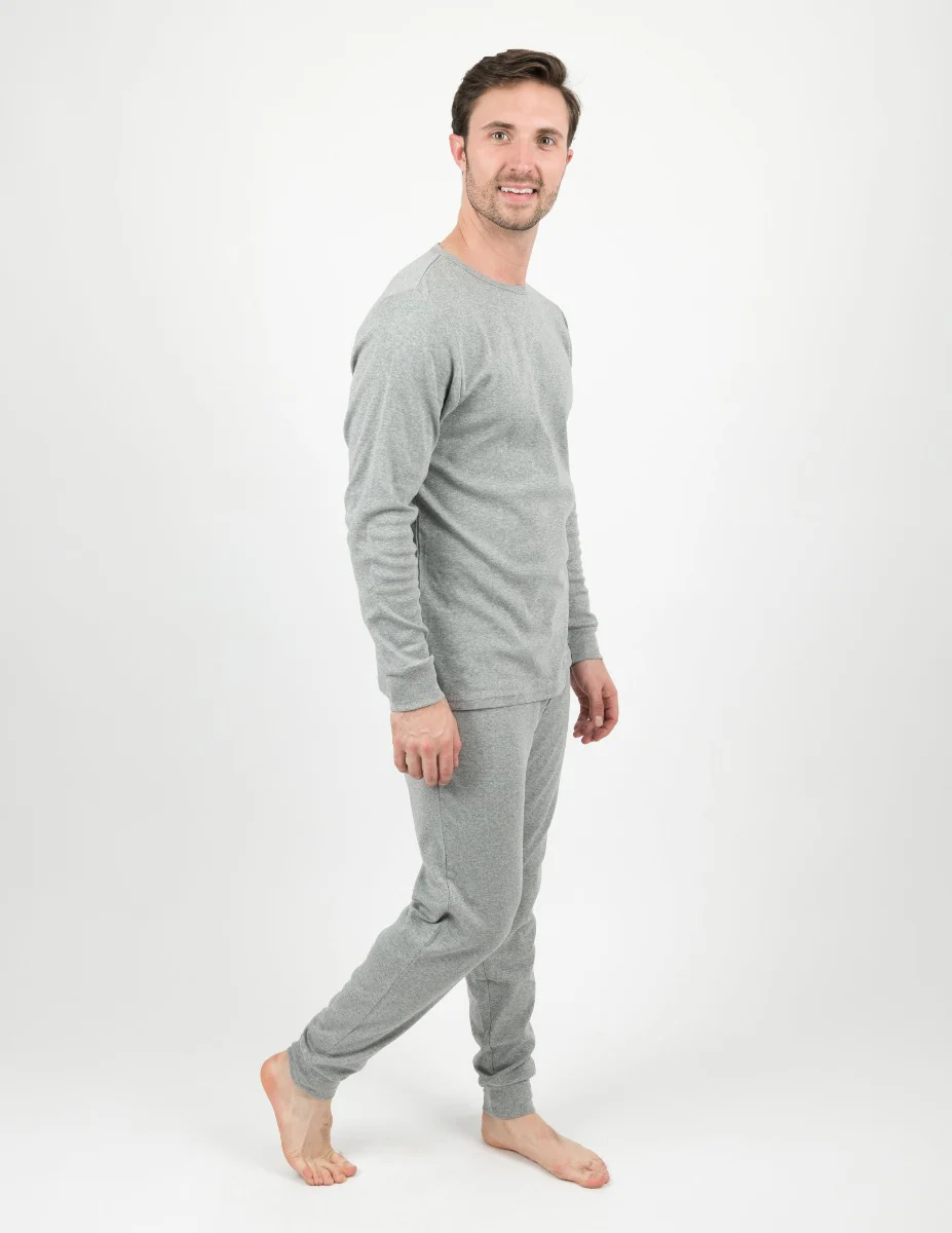 Men's Solid Color Pajamas - Image 3