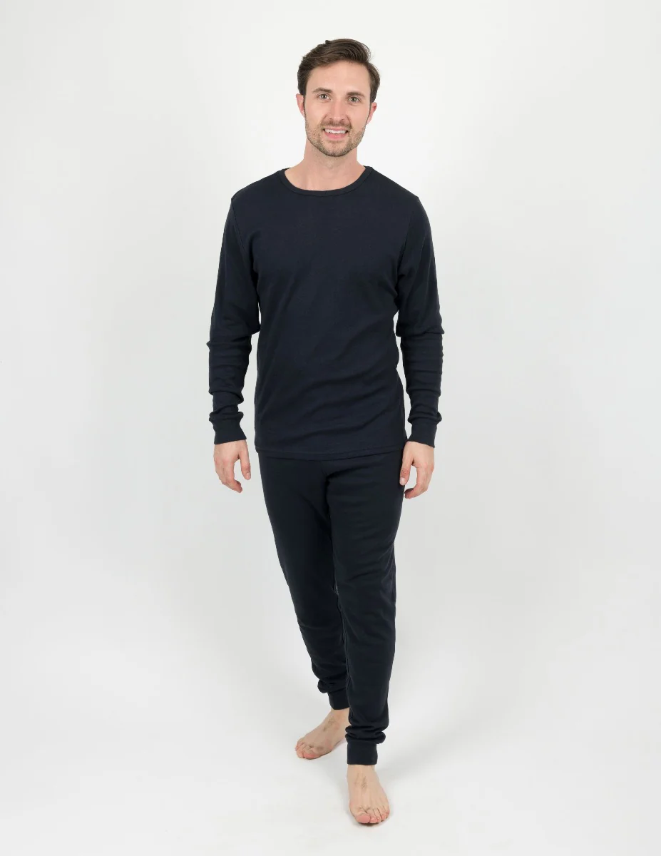 Men's Solid Color Pajamas - Image 5