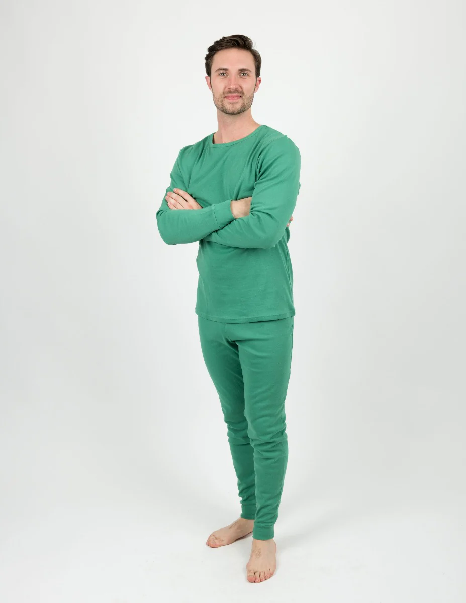 Men's Solid Color Pajamas - Image 9